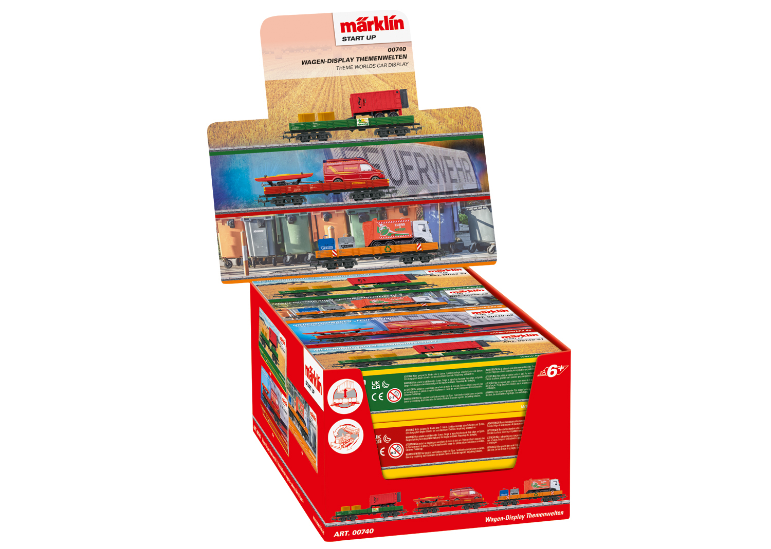Märklin 740 Märklin Start up - Wagen-Display Themenwelten