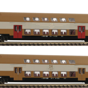 FLEISCHMANN 6260075 2-tlg. Set 2: Doppelstockwagen, DR