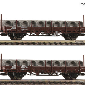 FLEISCHMANN 6660072 2-tlg. Set: Schwenkrungenwagen, ÖBB