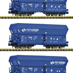 FLEISCHMANN 6660086 3-tlg. Set: Selbstentladewagen, PKP Cargo