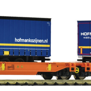 FLEISCHMANN 6660118 Doppeltaschen-Gelenkwagen T2000, Wascosa