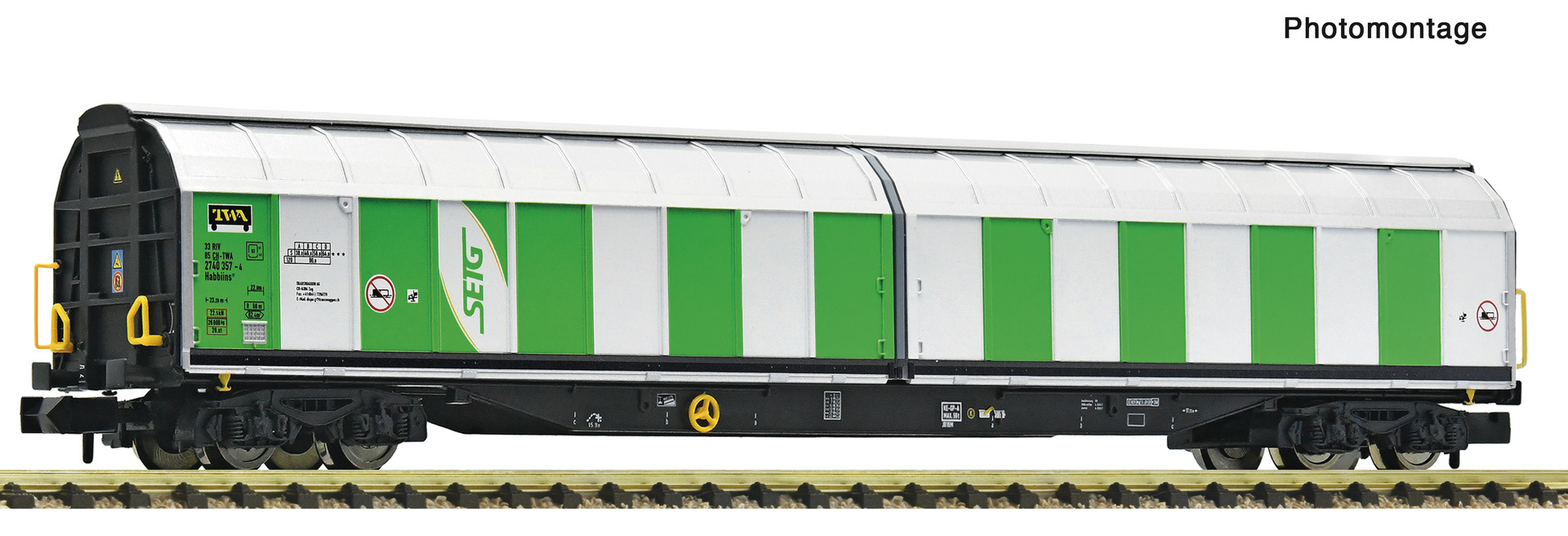 FLEISCHMANN 6660121 Schiebewandwagen, SETG