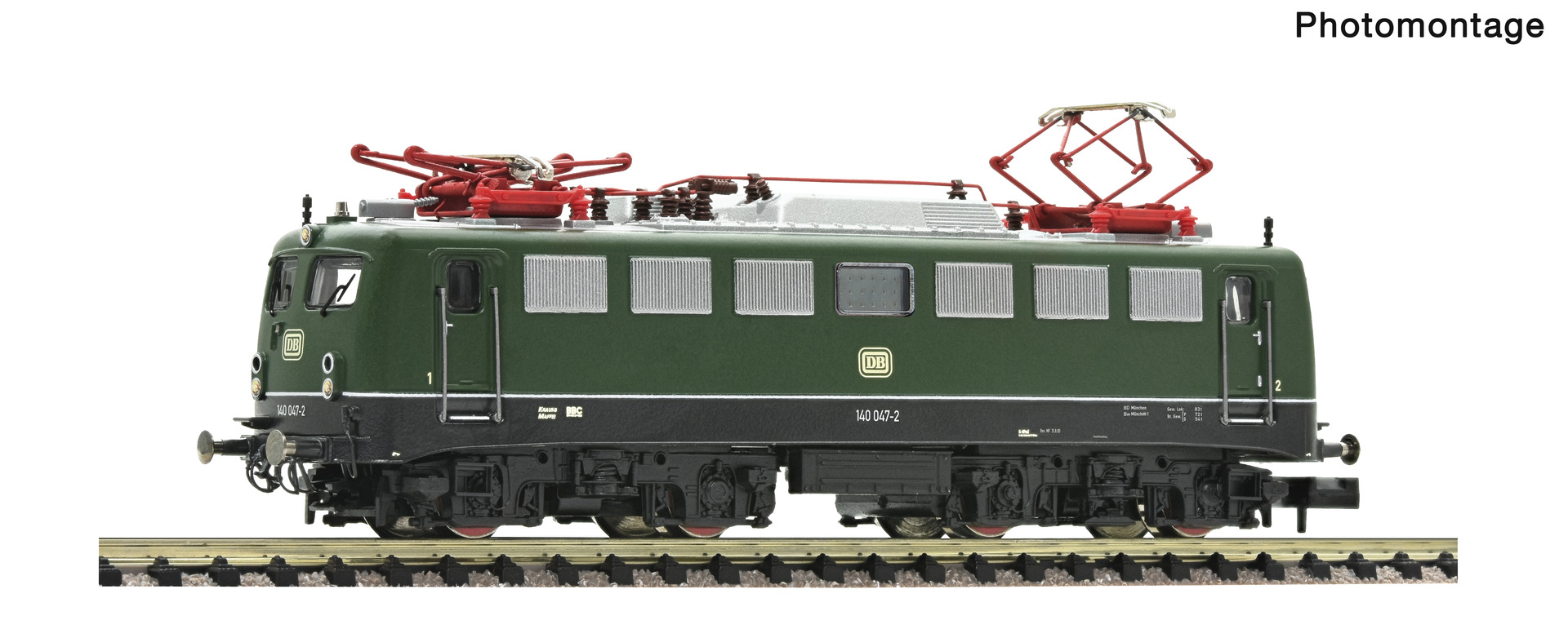 FLEISCHMANN 7570051 Elektrolokomotive 140 047-2, DB