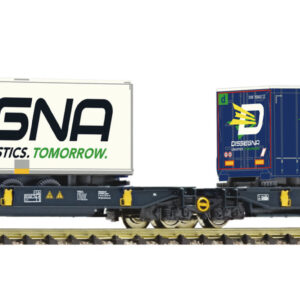 FLEISCHMANN 825029 Doppeltaschen-Gelenkwagen T2000, Wascosa